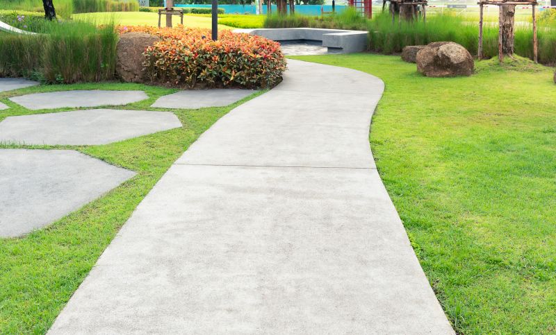 Decorative Concrete Pathway
